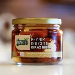 Peynir Dolgulu Kiraz Biberi Turşusu