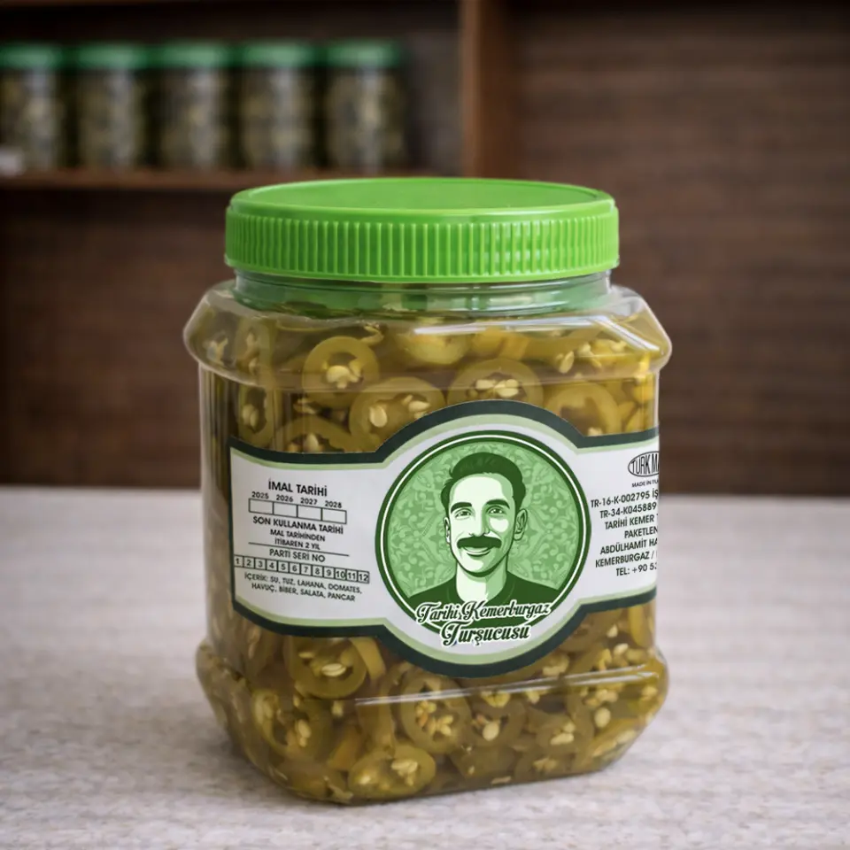 Jalapeno Biberi Turşusu 1 Kg