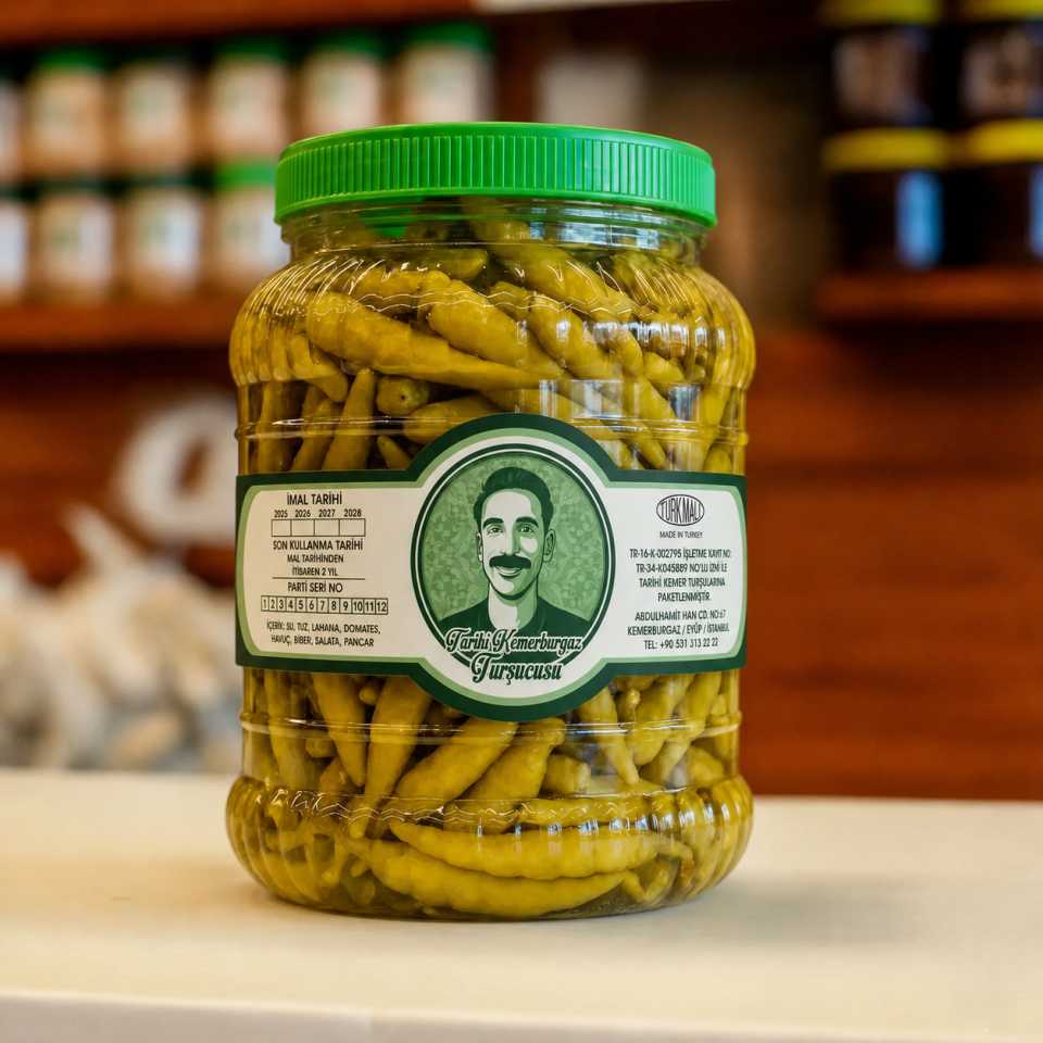 Süs Biberi Turşusu 1 Kg