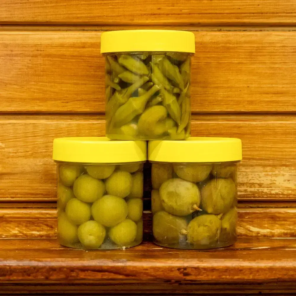 Mini Paket 3 – (Erik, Çağla, Bamya Turşusu)