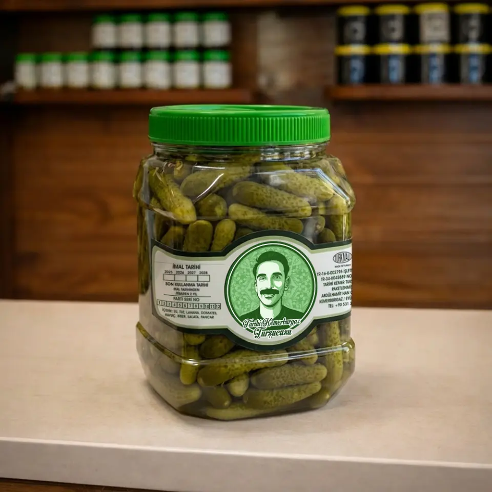 Kornişon Salatalık Turşusu 1 Kg