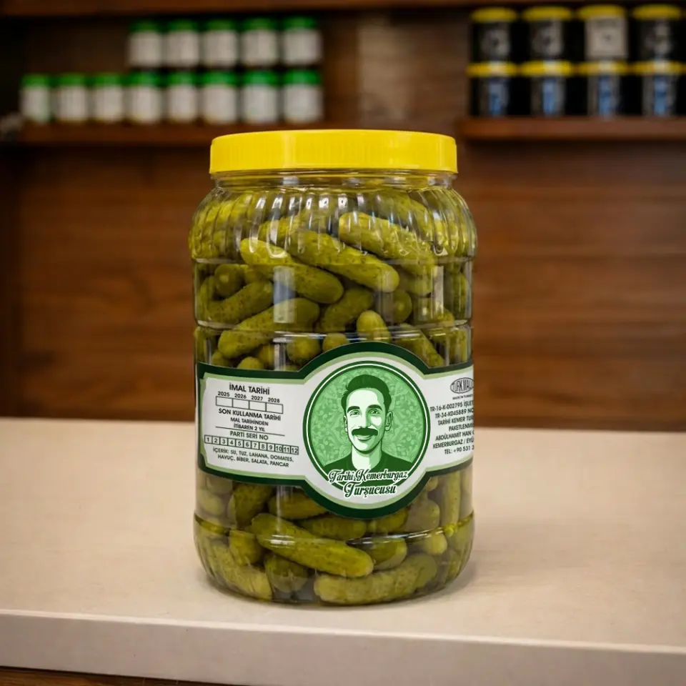 Kornişon Salatalık Turşusu 2 Kg