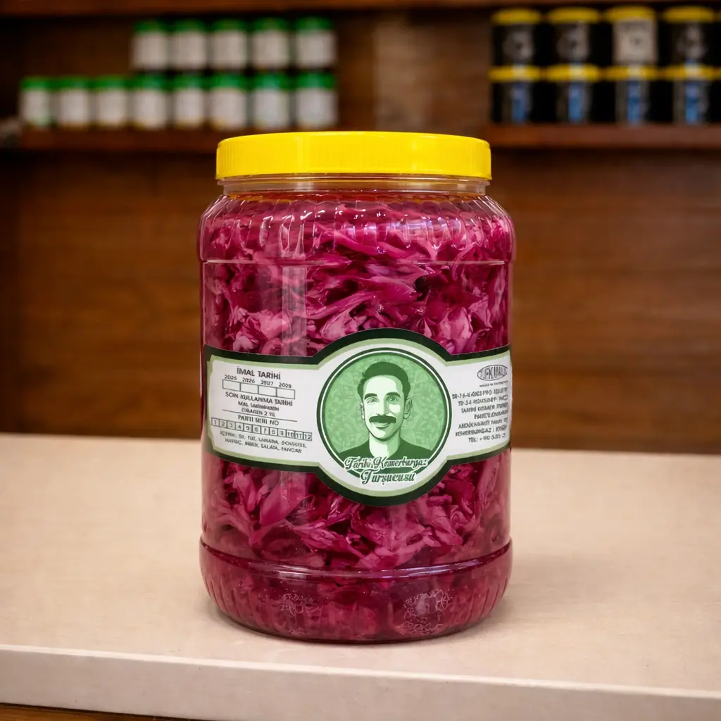 Kırmızı Lahana Turşusu 2 Kg