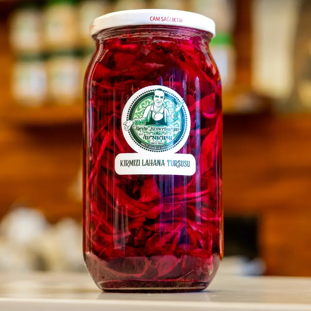 Kırmızı Lahana Turşusu 2 Kg