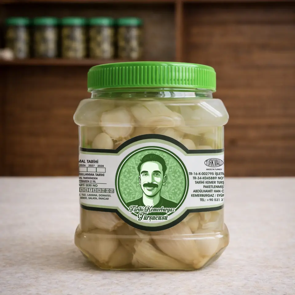 Sarımsak Turşusu 1 Kg