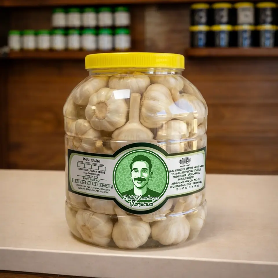 Sarımsak Turşusu 3 Kg