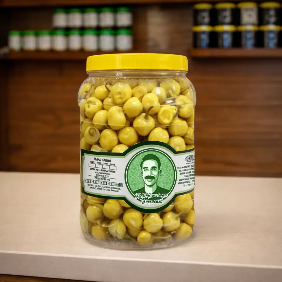 Top Biber Turşusu 2 Kg