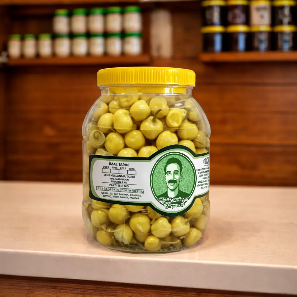 Top Biber Turşusu 3 Kg