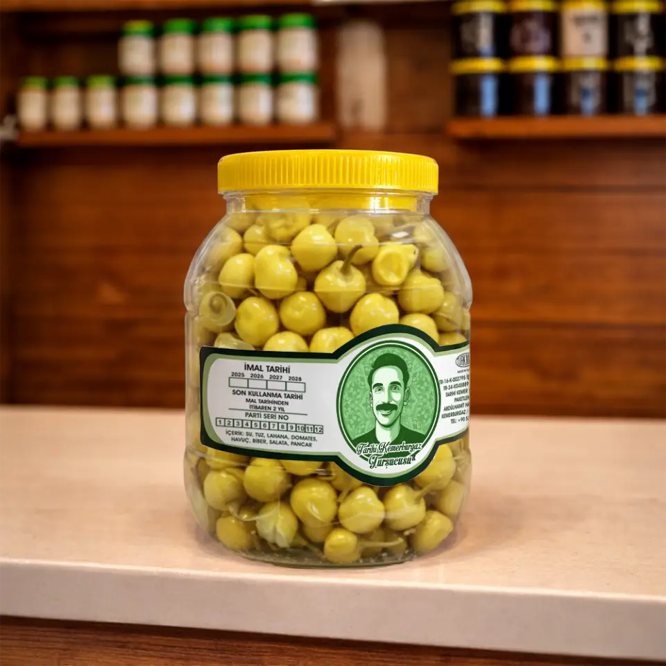 Top Biber Turşusu 3 Kg