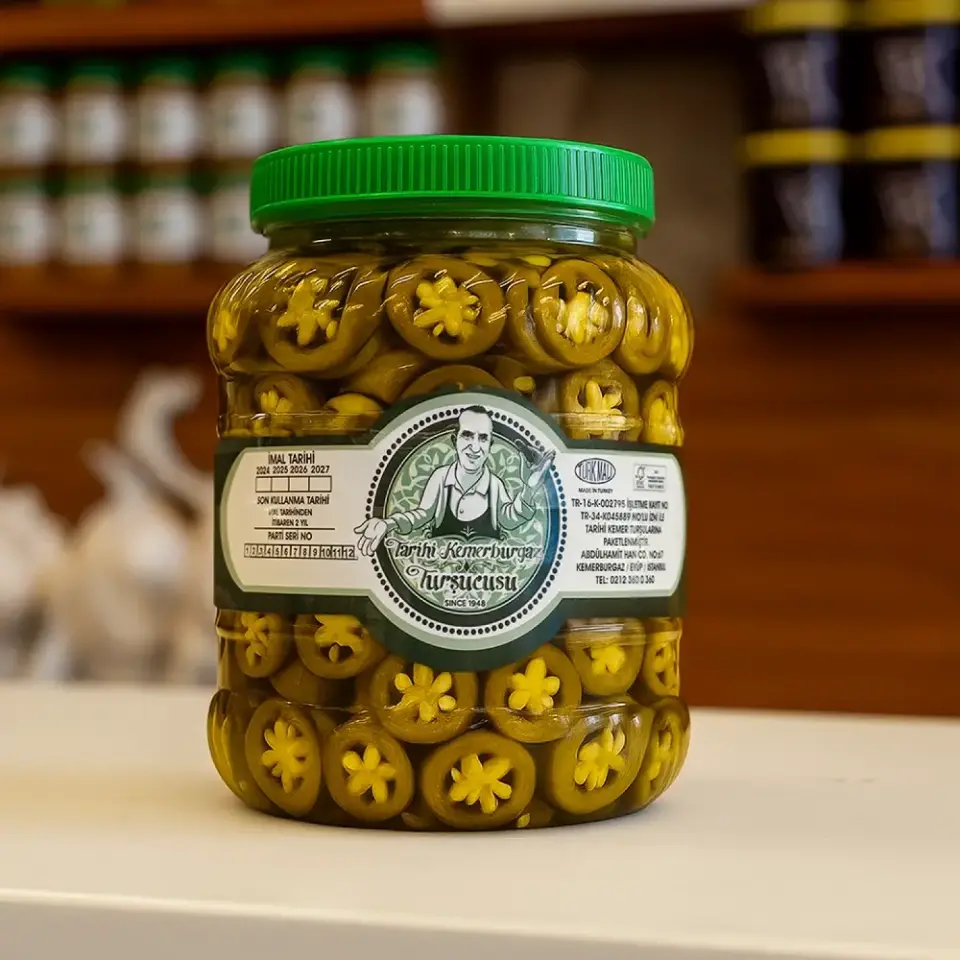 Jalapeno Biberi Turşusu 4 Kg