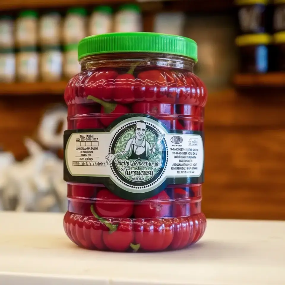 Kiraz Biberi Turşusu 5 Kg