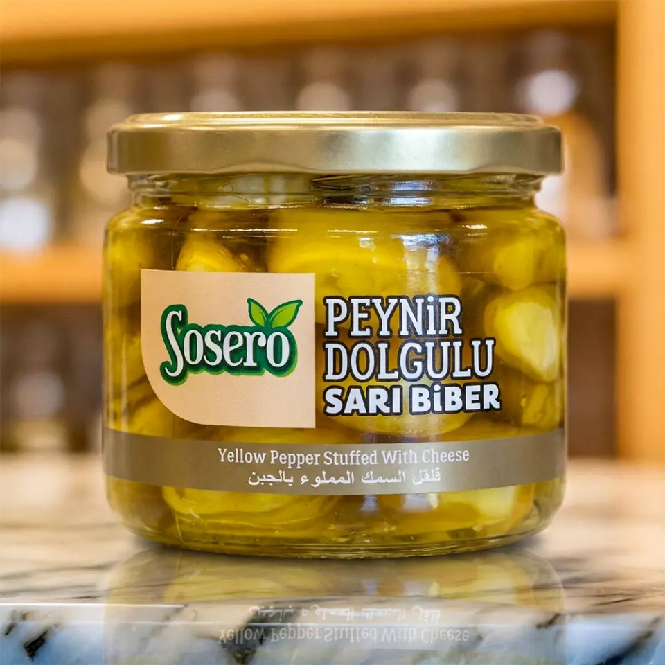 Peynir Dolgulu Sarı Biber
