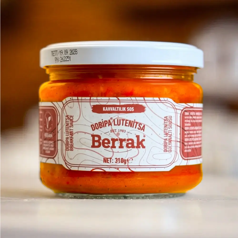 Berrak Dobipa Lütenitsa Balkan Sosu 310 g (Kahvaltılık Sos)