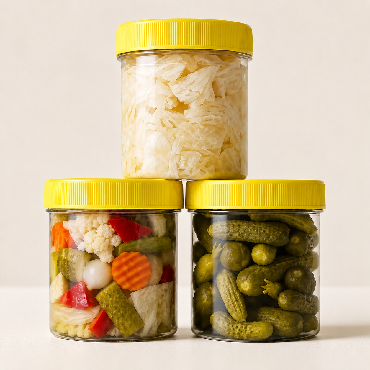 Mini Paket 6 – (Karışık Biber, Lahana, Kornişon Salatalık)