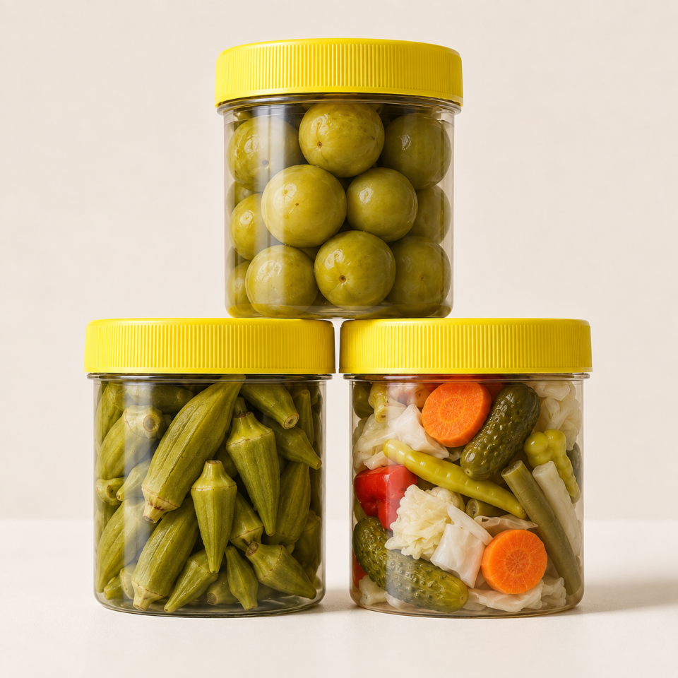 Mini Paket 13 - (Erik, Bamya, Karışık Turşu)